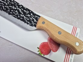 Cuchillo cocina mango madera 